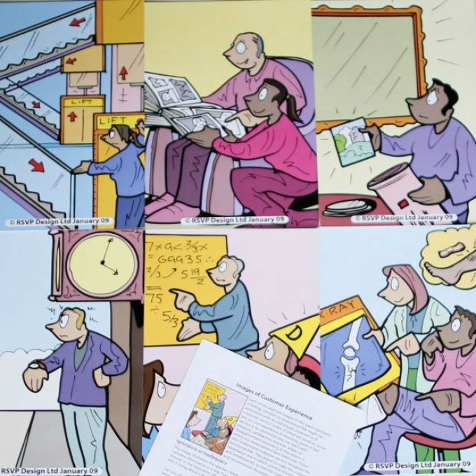 Customer Management Cartoon