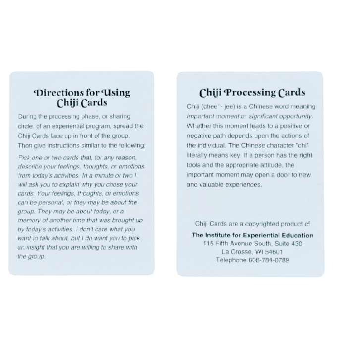 Chiji Processing Cards