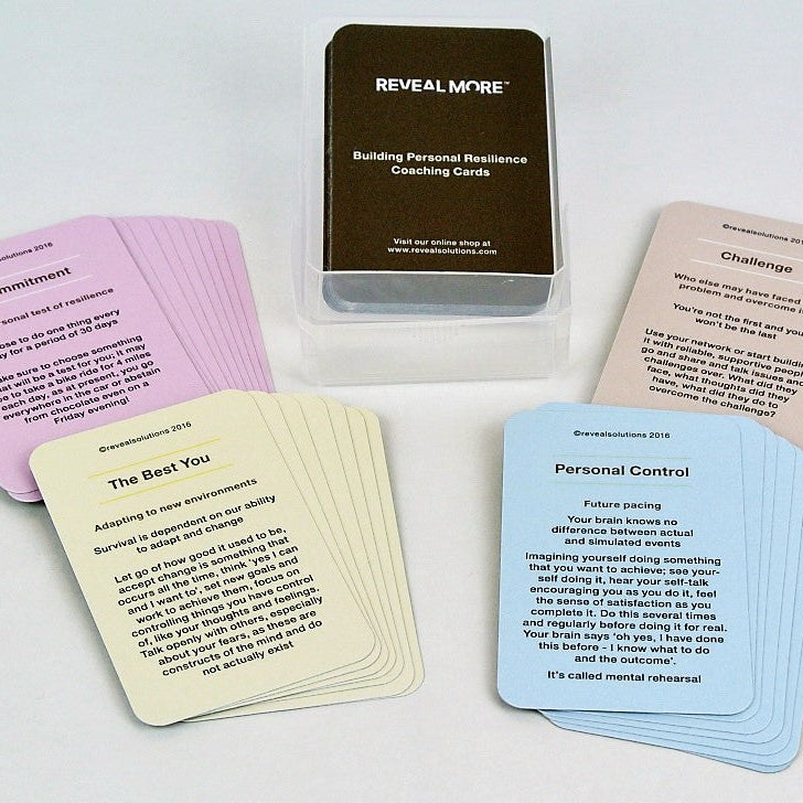 Building Personal Resilience Coaching Cards deck