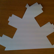 Blank Reach for a Star single panel ready for decoration