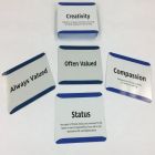 Values Explorer experiential learning activity card examples