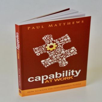 Capability at Work experiential learning book front by Paul Matthews