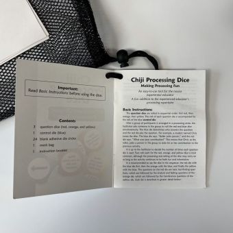 Chiji Processing Dice Instruction Leaflet