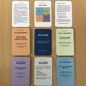 Developing Emotional Intelligence experiential learning activity card examples