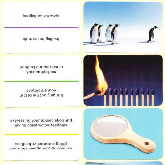 The Leadership Game Sample Cards