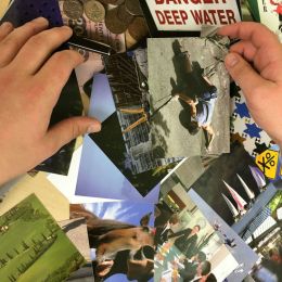 Expresspack A6 image cards experiential learning activity close up