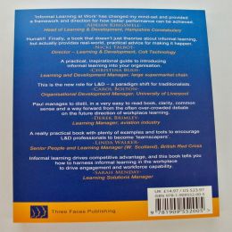 Informal Learning at Work book back by Paul Mathews