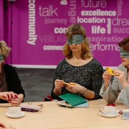 Colourblind Plus experiential learning activity in action