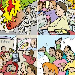 Images of Resilience in Education cartoon sample