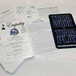 Teamwork & Teamplay card-based activity pack from Jim Cain