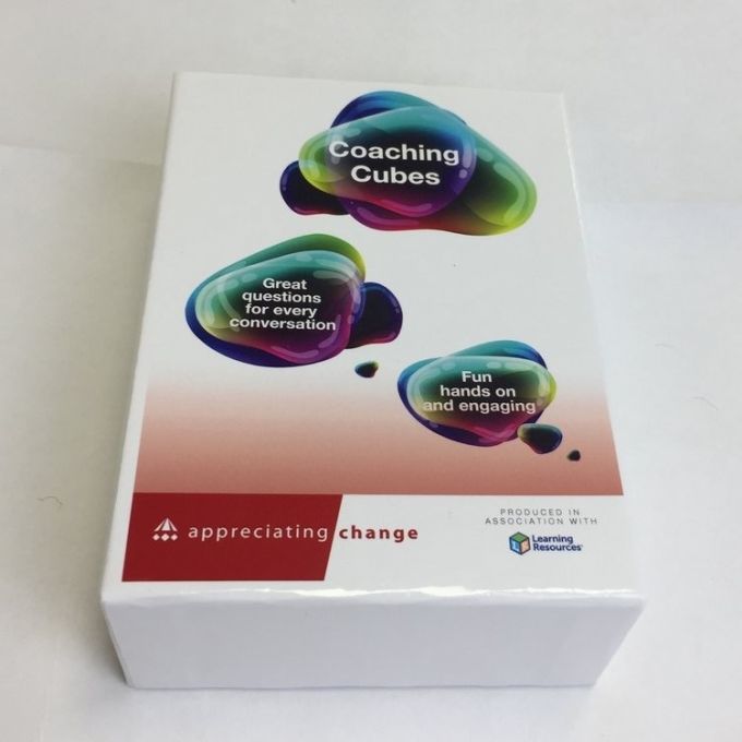 Coaching Cubes experiential learning activity - box
